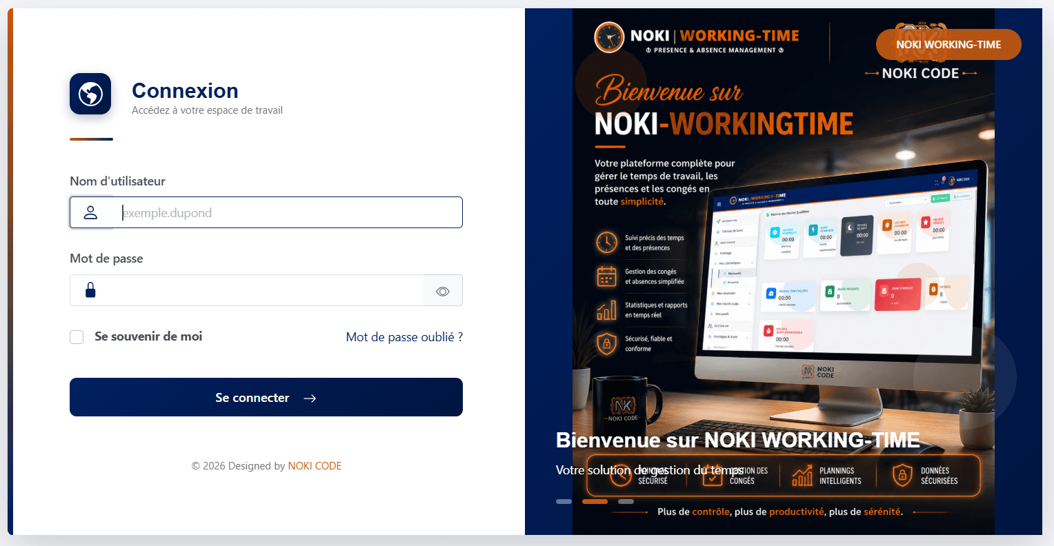 Noki Working Time - Capture 1